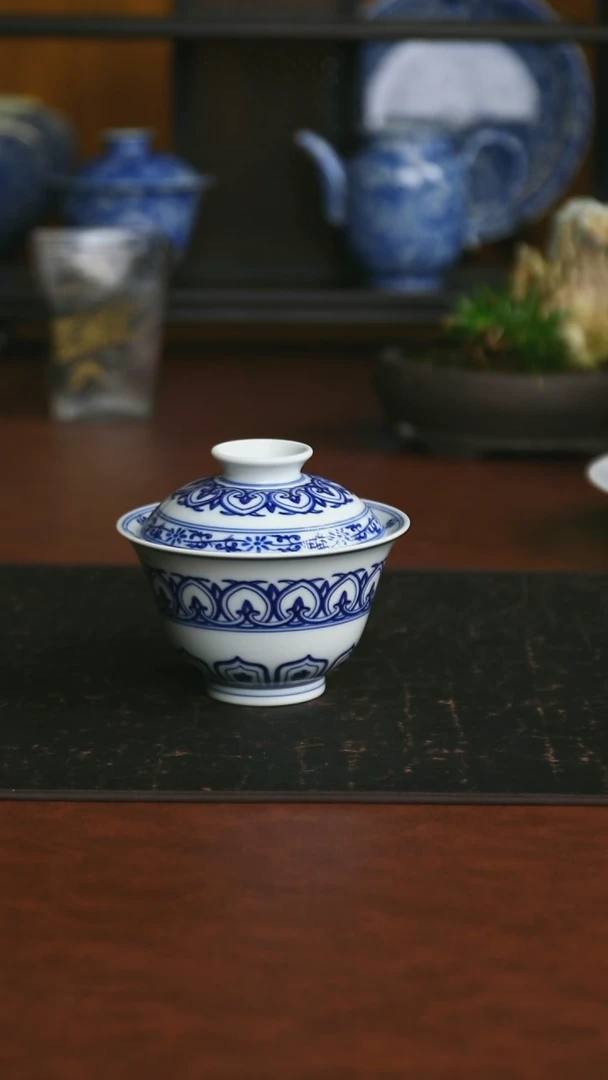 景德镇手工手绘的48