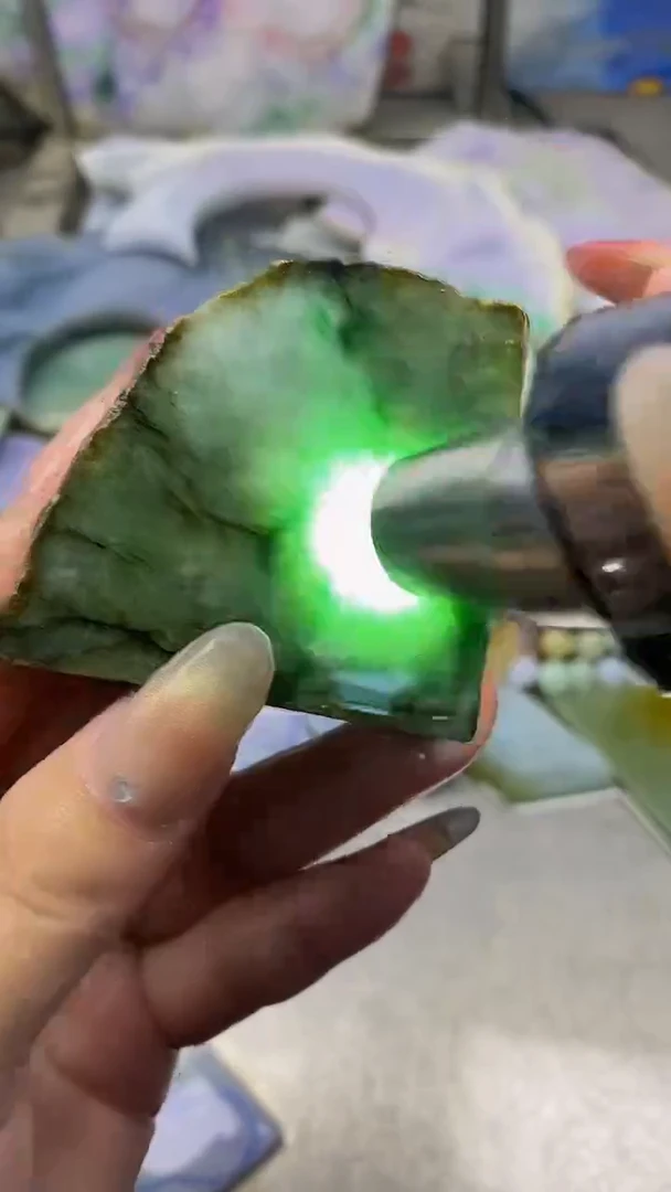 散珠翡翠天然缅甸翡翠A货374