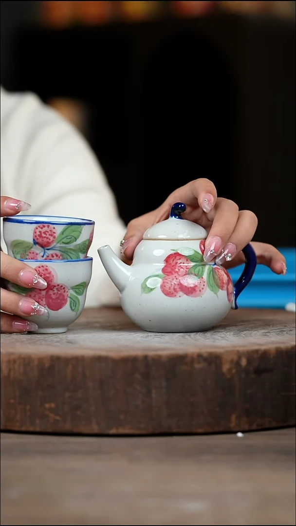 瓷片景德镇高温釉下彩（食品级）