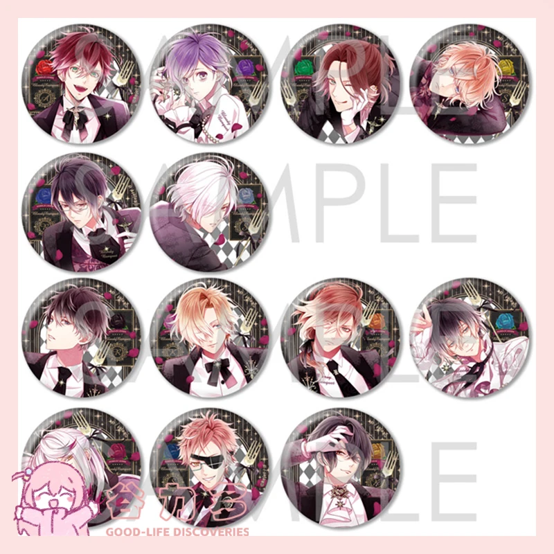 【谷力多】魔鬼恋人餐盘吧唧 正Q混池 盲盒日谷散池