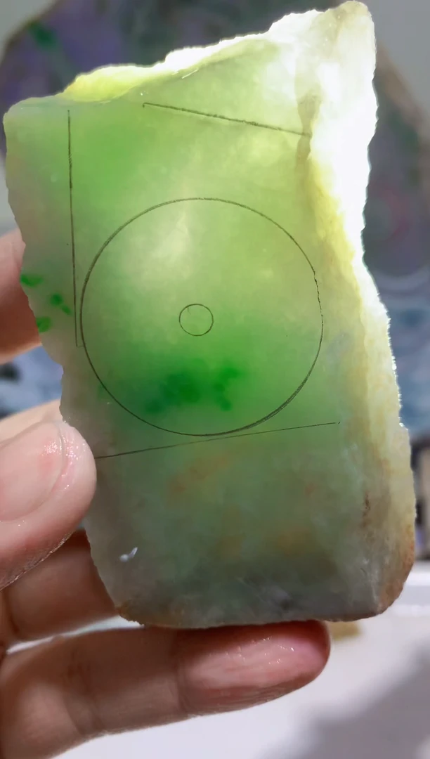 裸石翡翠0蒙0翡翠珠宝369