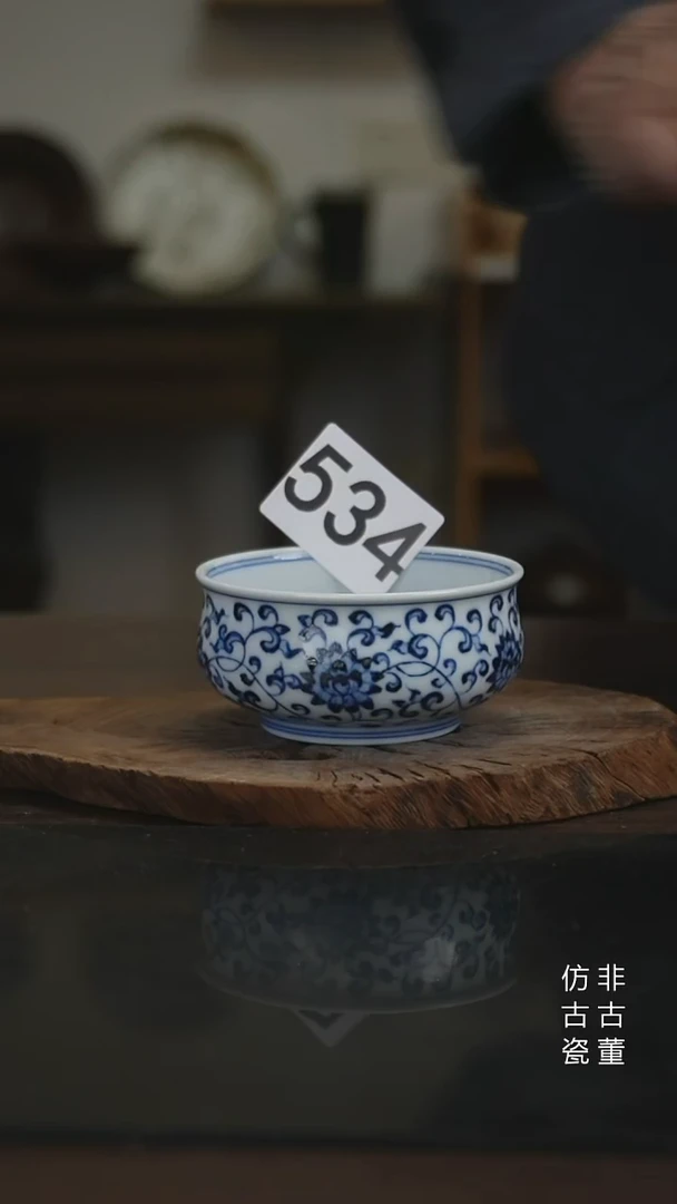 景德镇手工手绘陶瓷微瑕