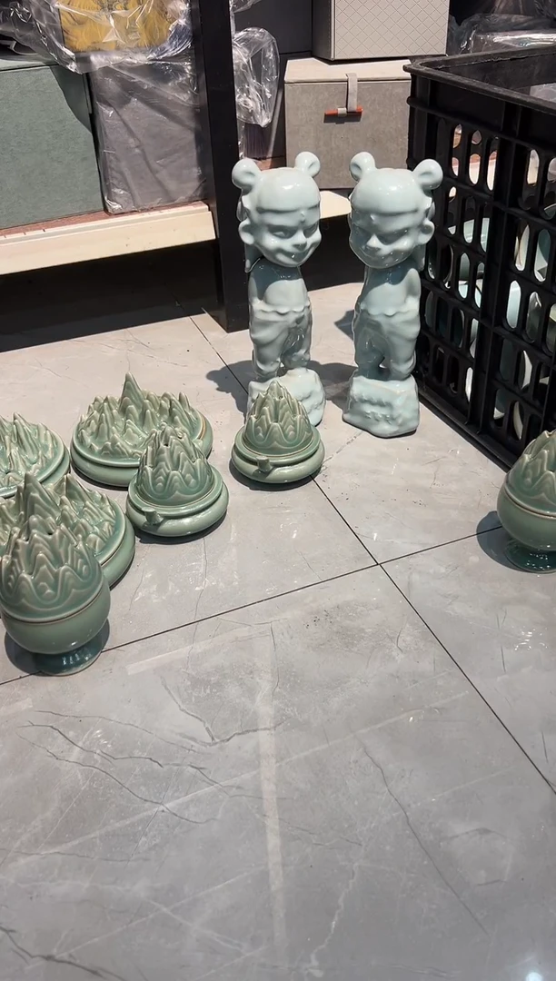 瓷片德****莊葫芦盖置福利