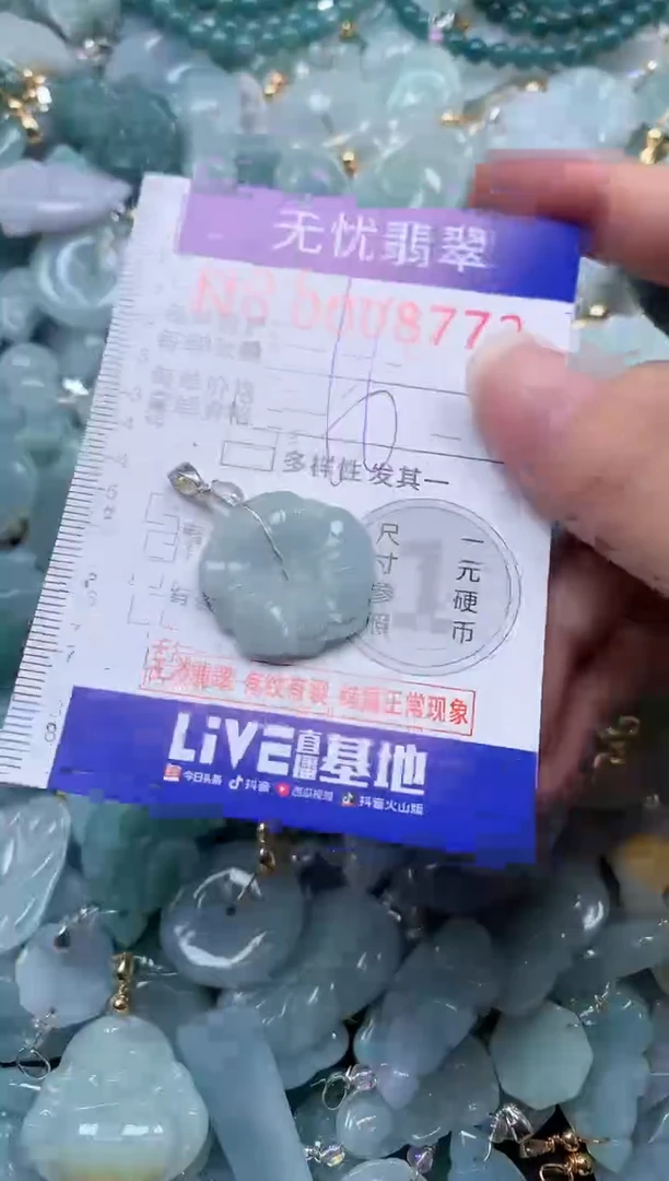 颈饰未镶嵌翡翠8772