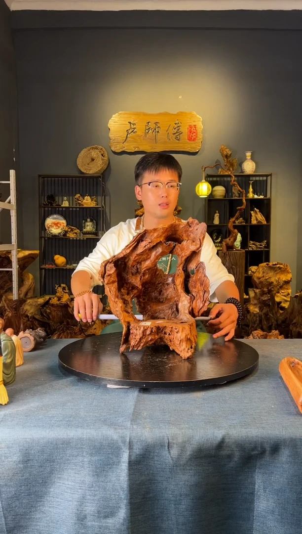 木卢师傅根艺作品（不包含人物摆件）