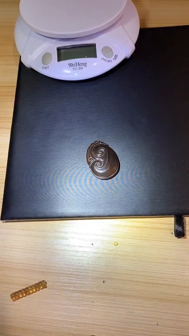 琥珀颈饰未镶嵌天然缅甸琥珀