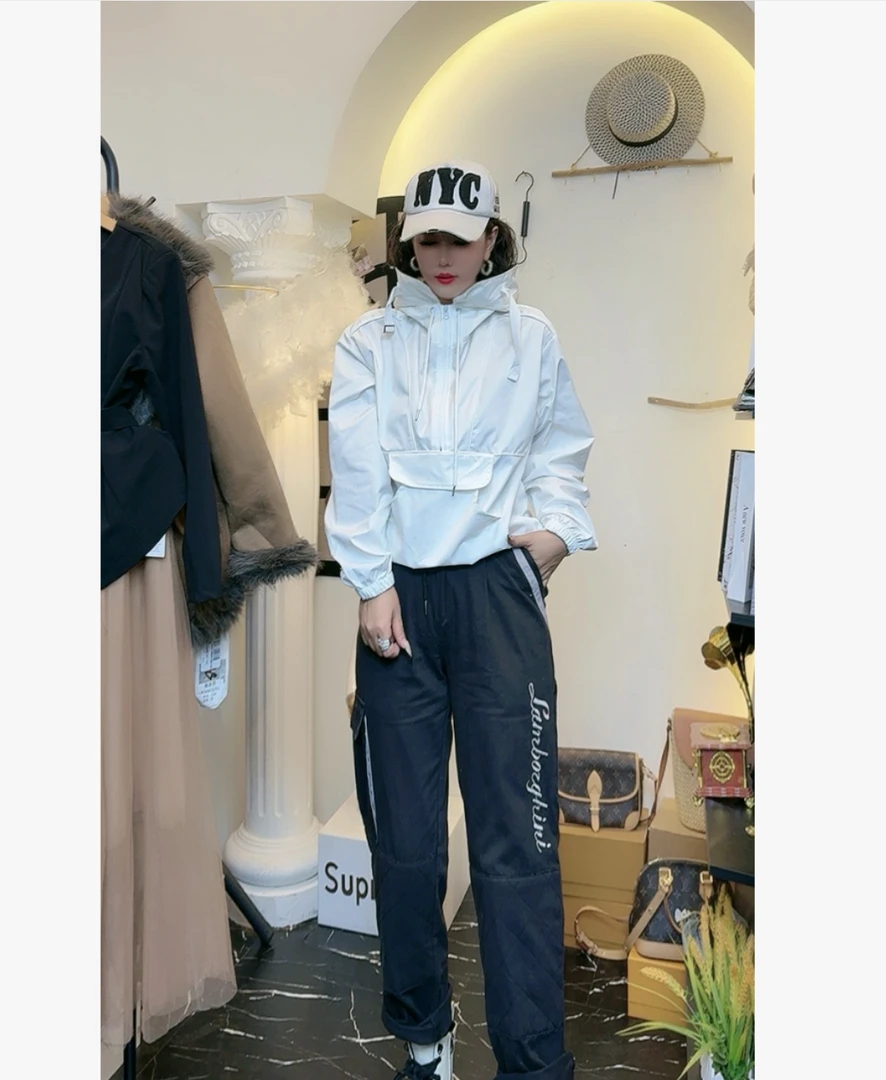 Q25 92602 新款女宽松显瘦女百搭裤子