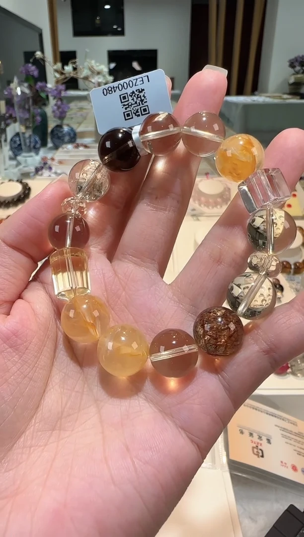 未镶嵌手串水晶手串