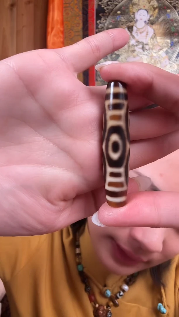 铁合金花岗石藏式风格珠串