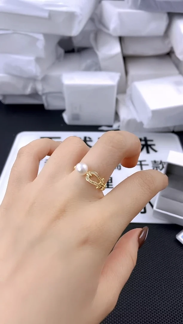 未镶嵌耳饰淡水珍珠jz1005