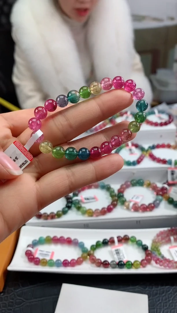 【闪购商品】碧玺手链未镶嵌多样性发一条