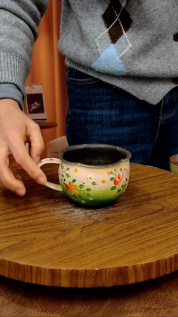 杯子陶景德镇手工手绘釉下彩陶瓷