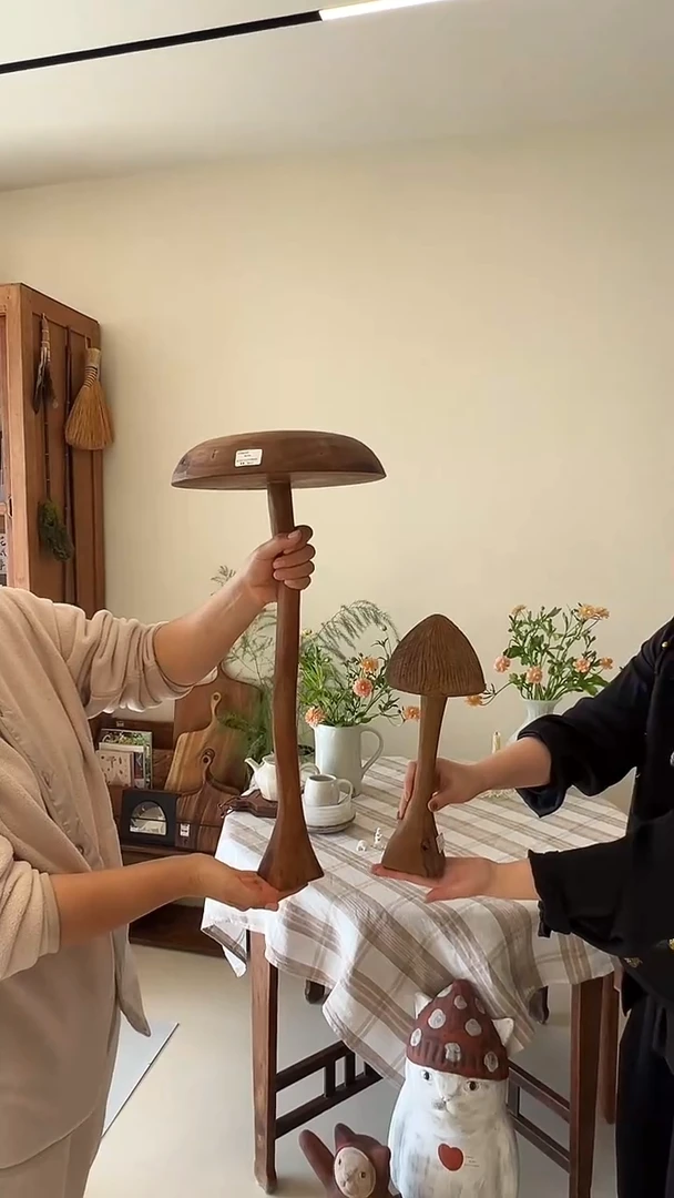 茶道摆件0000蘑菇摆件大号8000