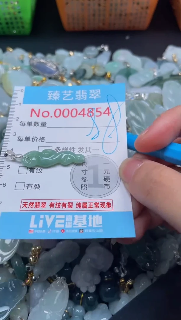 颈饰未镶嵌翡翠4854