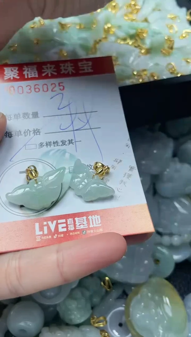 【闪购商品】翡翠颈饰未镶嵌闪购0036025多样性发其一