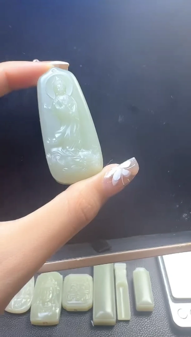 吊坠(不含链)未镶嵌和田玉6