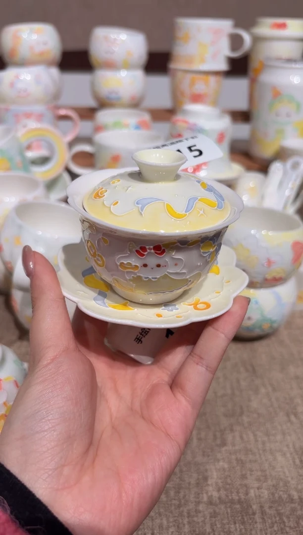 15号高温釉下彩陶瓷默认微瑕福利价