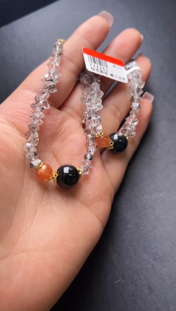 手串未镶嵌水晶闪灵钻转灵运手串多样性发一Z24261梦