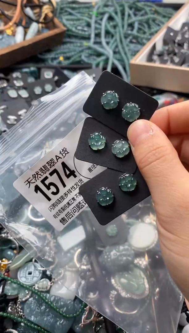 【闪购商品】翡翠颈饰未镶嵌多样性发其一1574