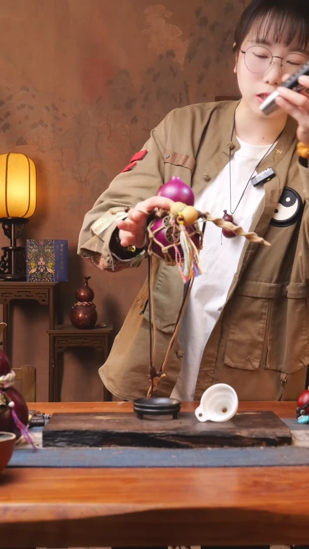 【闪购商品】362号精品大漆葫芦防腐防渗装水茶酒