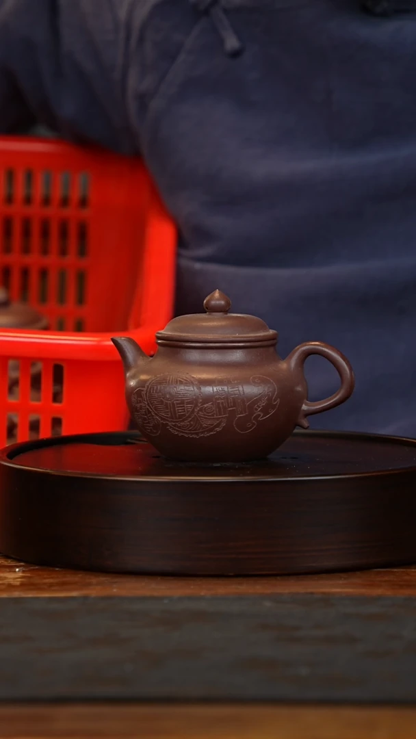 【闪购商品】紫砂茶壶笑樱壶280cc