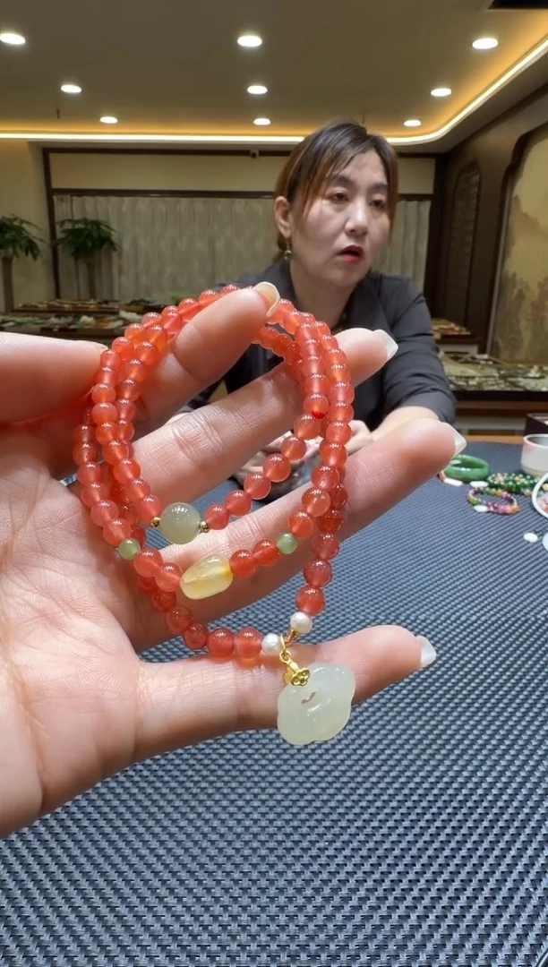 未镶嵌颈饰玛瑙/玉髓手串（多样性发一）