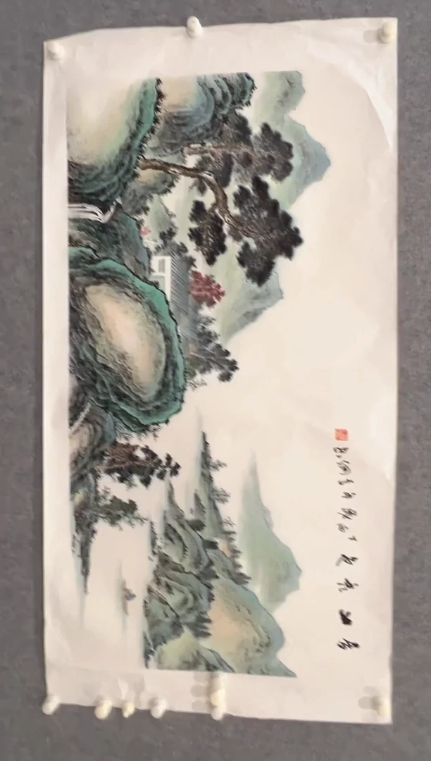 国画李纲-8平尺-国画作品-金