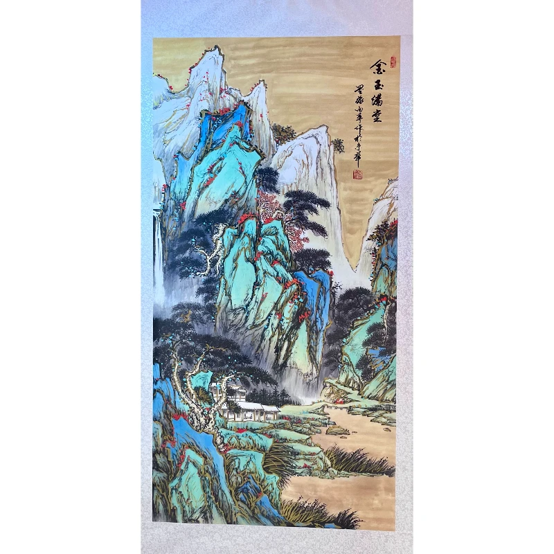 【杨总珍藏】RY1560 金玉满堂图装饰画（多样性发货）