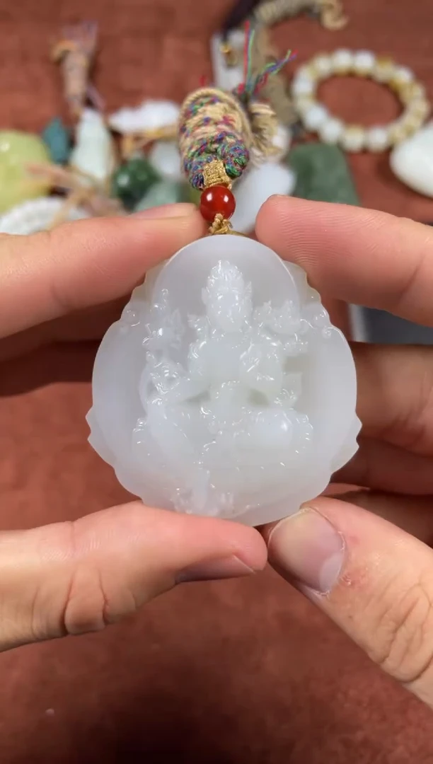 颈饰未镶嵌和田玉5