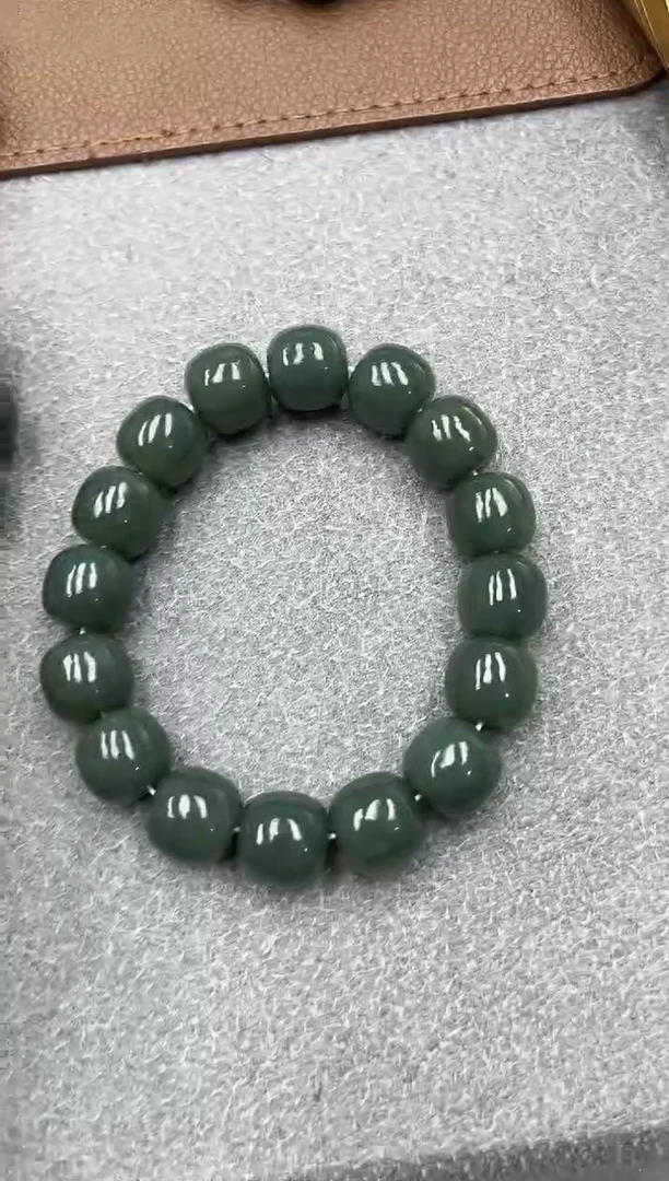 未镶嵌手链和田玉纯天然新疆且末蓝14老型