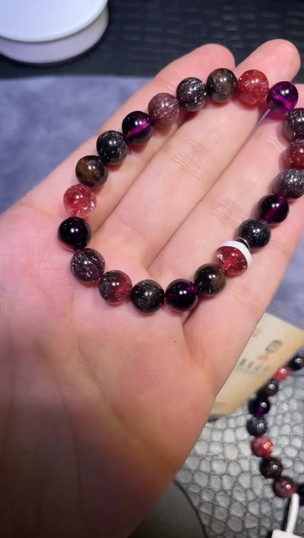 【闪购商品】水晶手链未镶嵌超七单圈A9（多样性发其一）