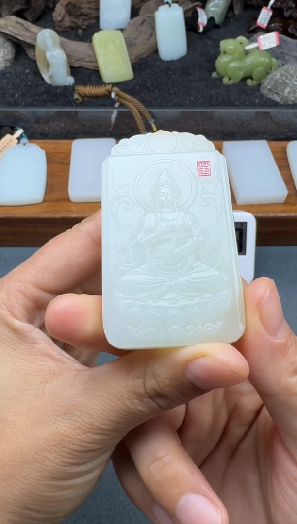 颈饰未镶嵌和田玉2