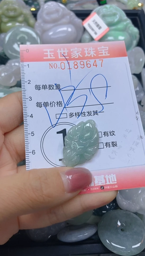 【闪购商品】翡翠颈饰未镶嵌闪购0189647多样性发其一