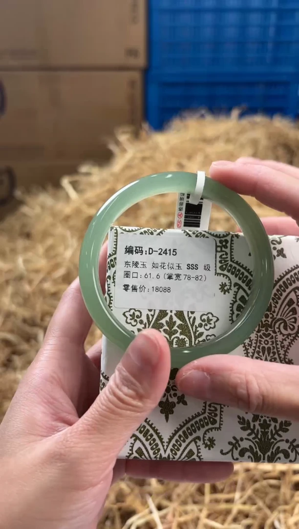 未镶嵌手镯石英质玉D-2415