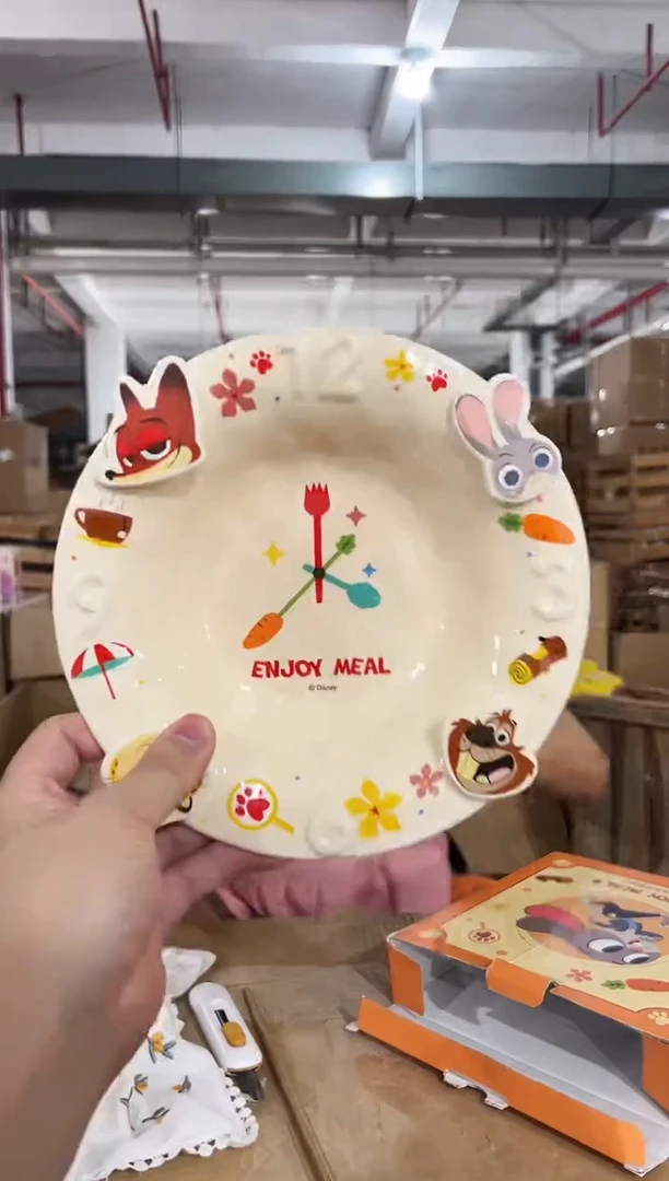 原盒疯狂动物城时钟圆盘