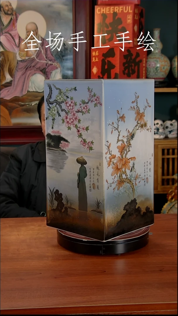 【闪购商品】摆件景德镇高端陶瓷摆件瓶1