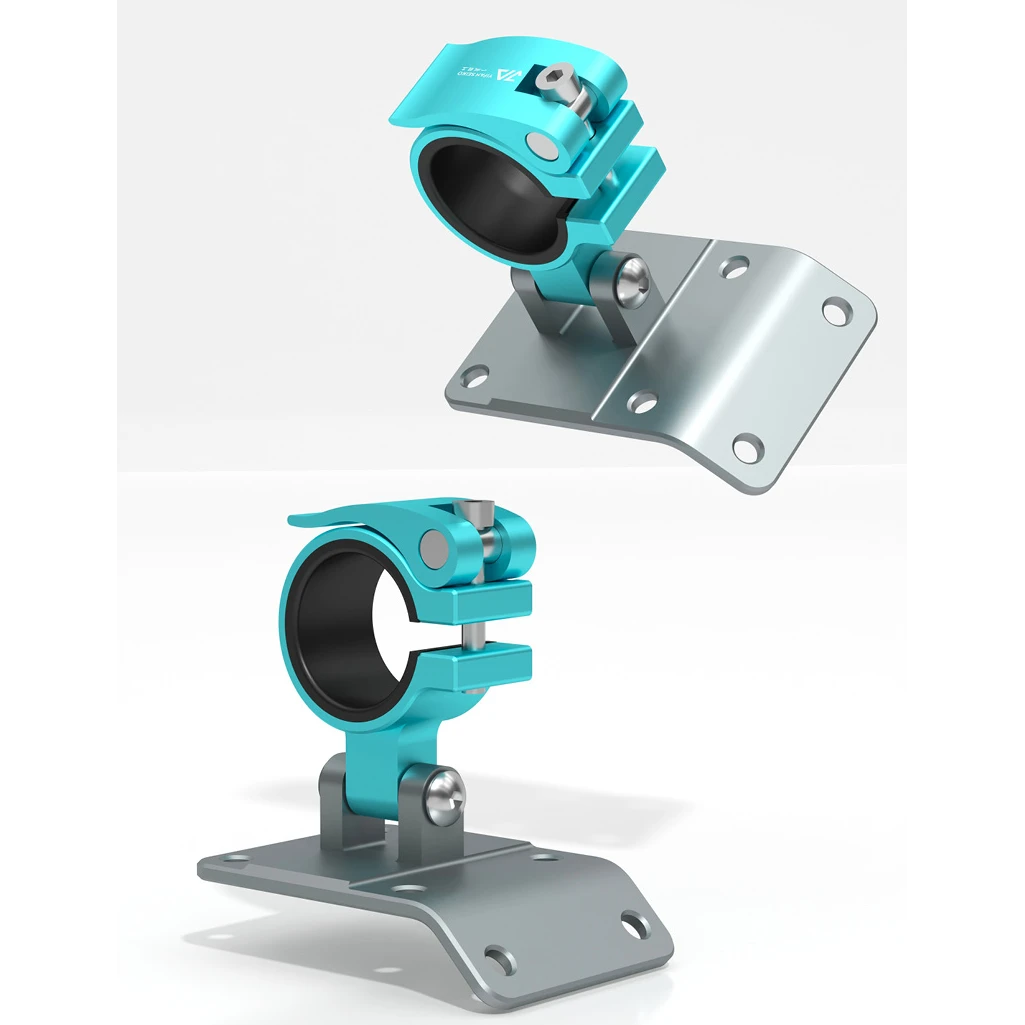 一帆精工新款铝合金钓箱配件双伞架