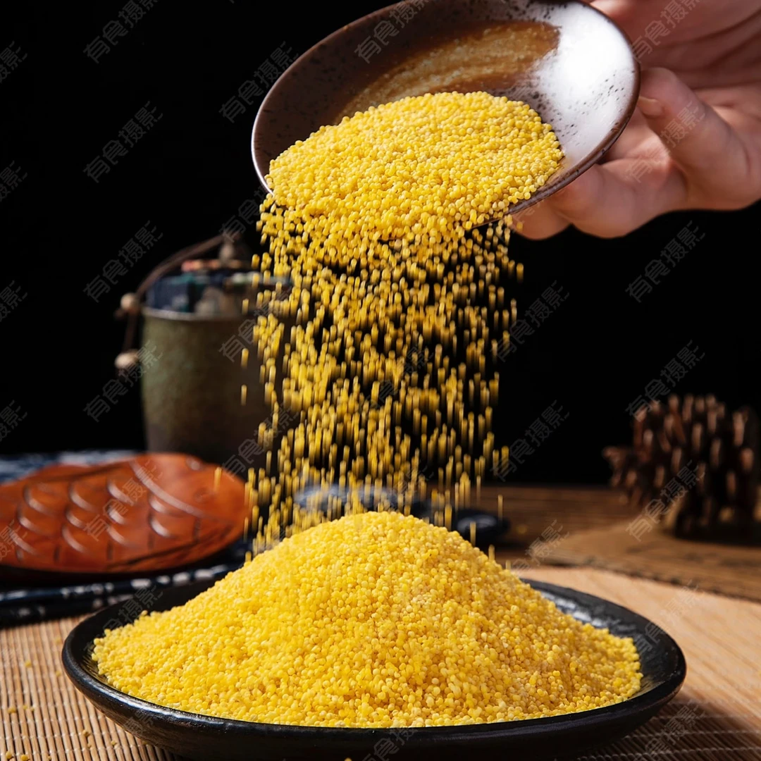 【米油贼多】太行山黄小米农家新米月子米五谷杂粮营养小米煮饭熬粥