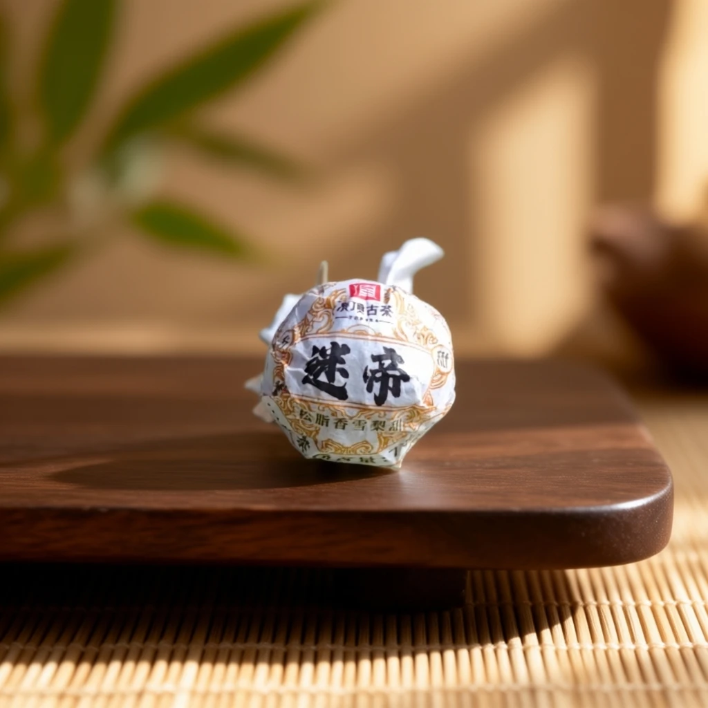 【凌顶古茶】2019年迷帝生茶龙珠