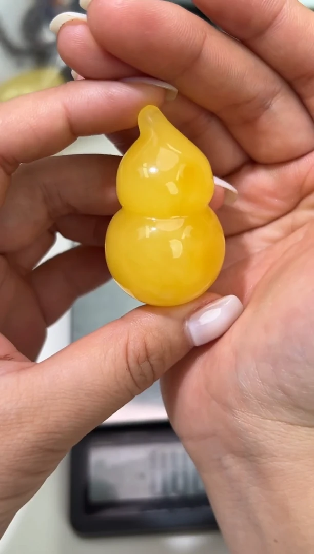 裸石琥珀未镶嵌琥珀蜜蜡吊坠
