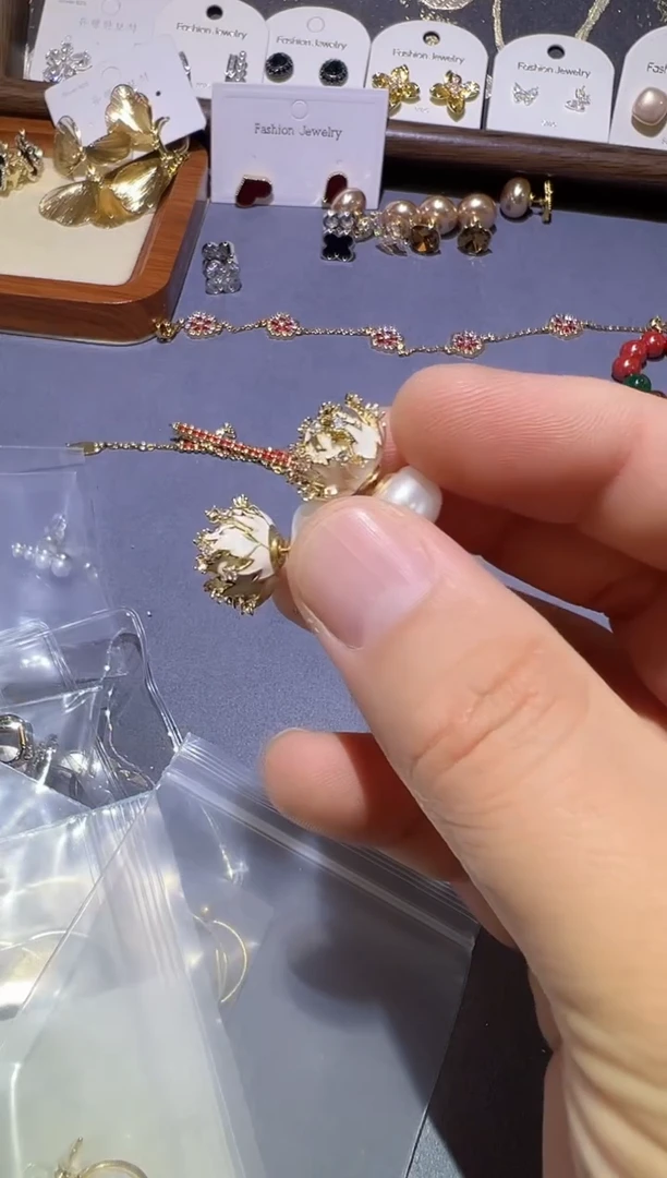 纯铜925银仿珍珠A52