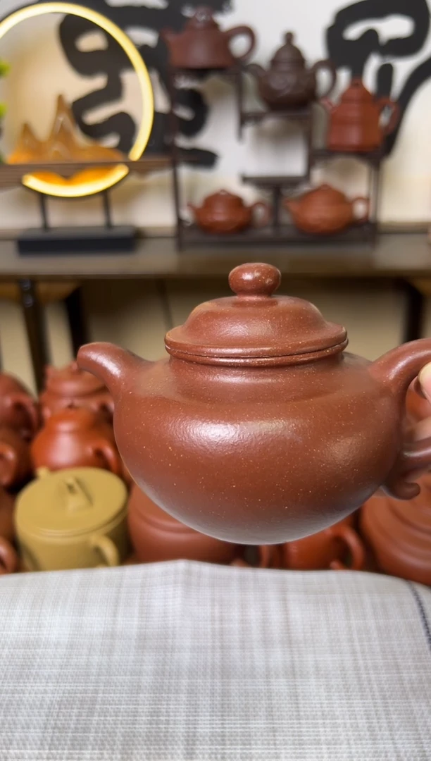 茶壶段泥独壶红降坡莲子壶280CC