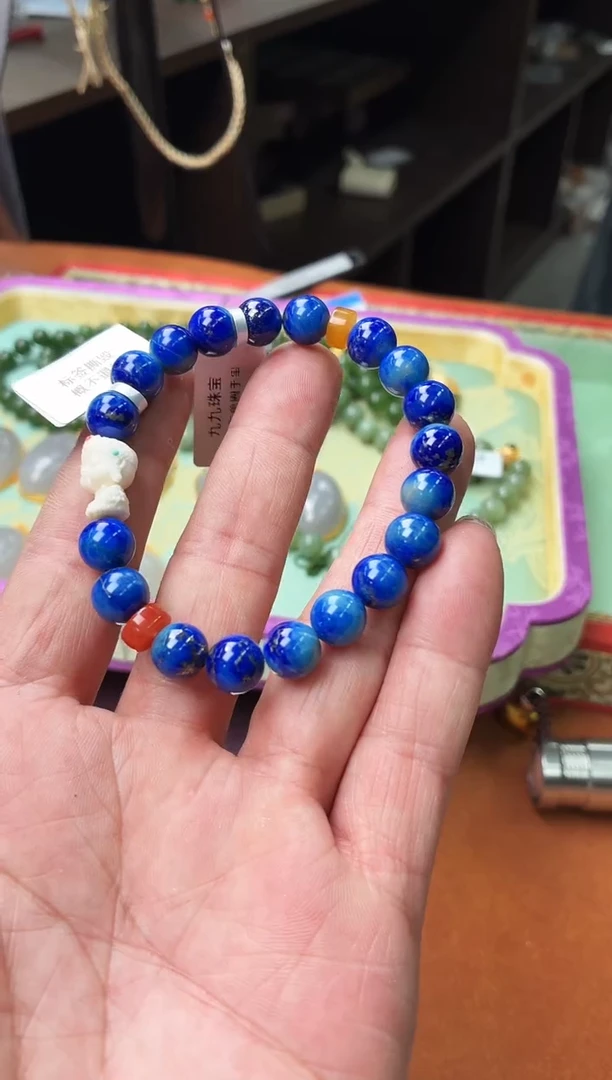 未镶嵌青金石手串PJ772