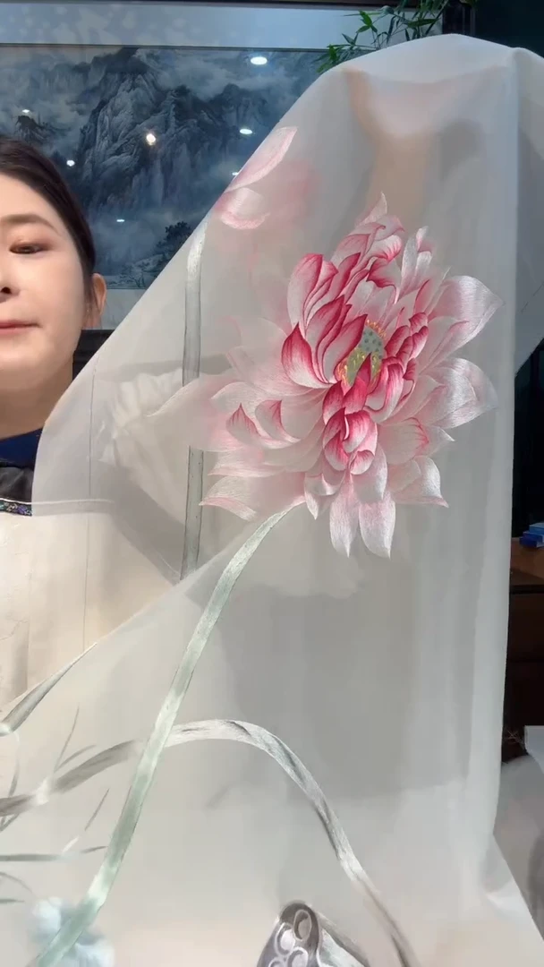刺绣非遗苏绣手工刺绣单面绣