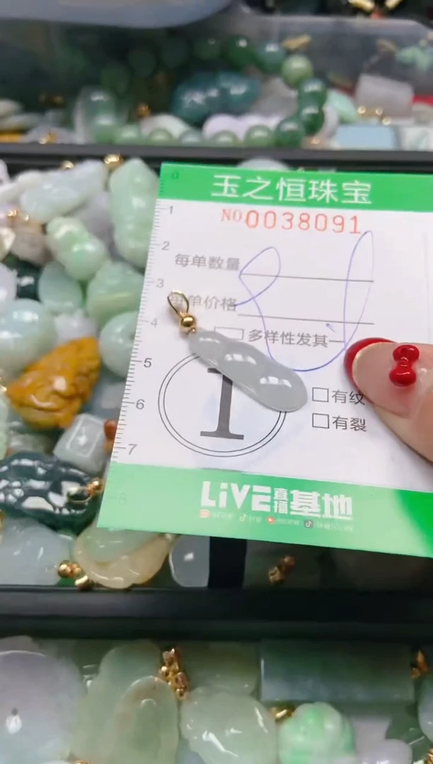 【闪购商品】翡翠颈饰未镶嵌闪购0038091