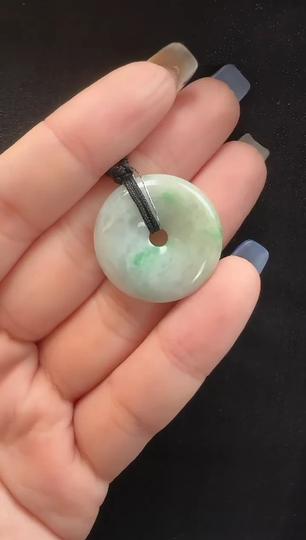 颈饰未镶嵌翡翠202平安扣一个