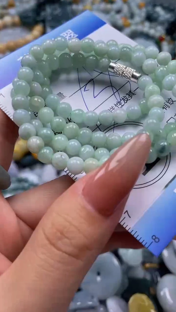 翡翠未镶嵌颈饰闪购0281431多样性发其一