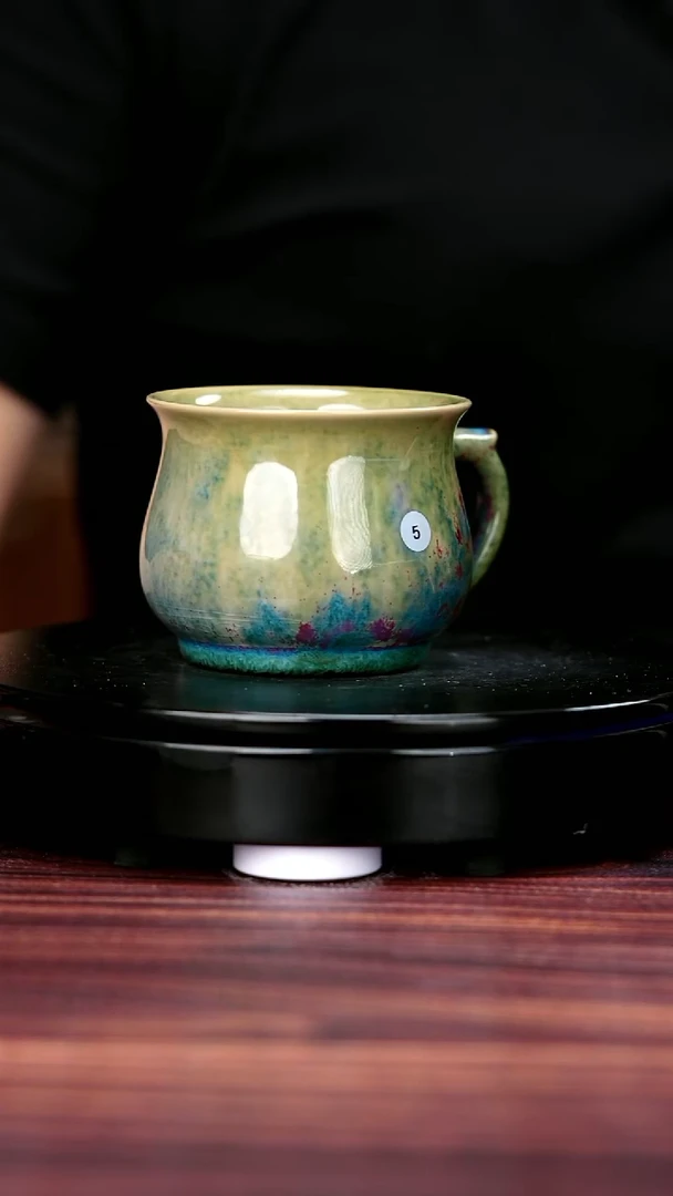 杯子5#李盼龙一级品原矿钧瓷马克杯