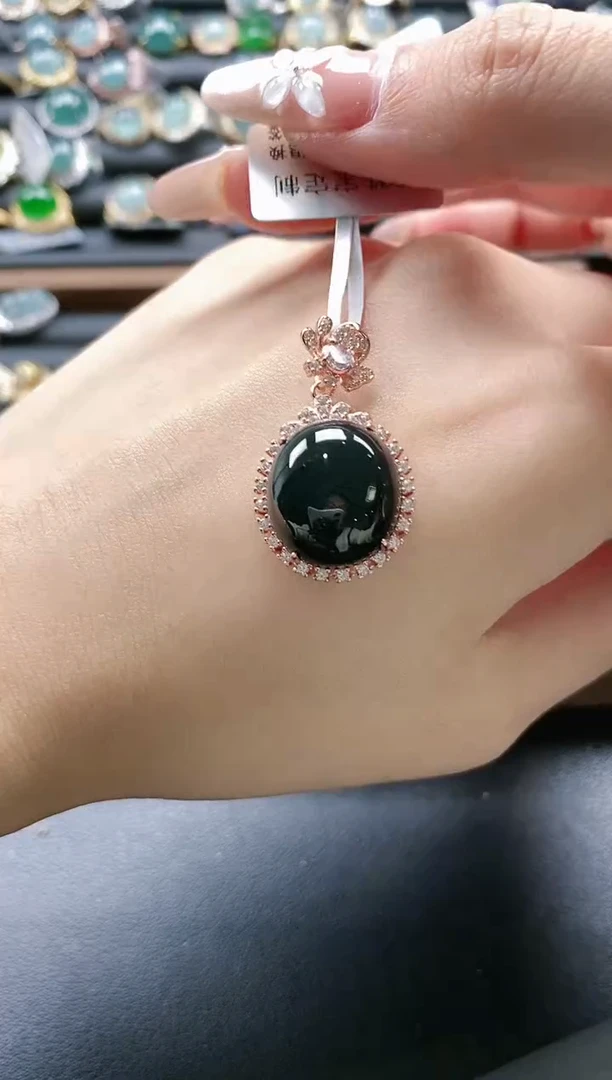 【闪购商品】翡翠戒指银S925镶嵌51151