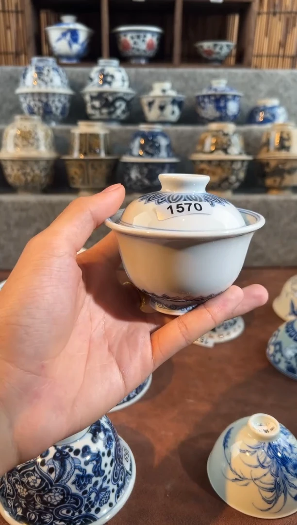 1570天禄言瓷纯手绘茶器